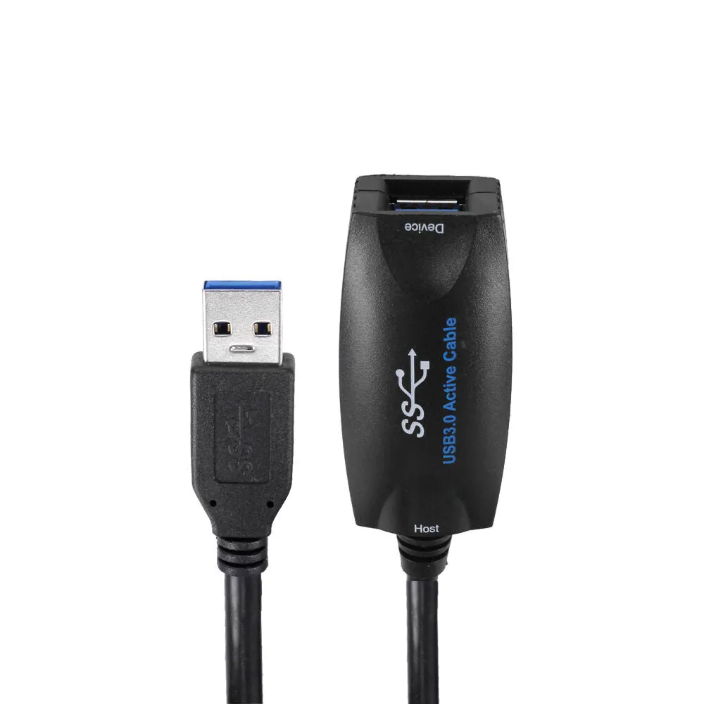 16Ft SuperSpeed USB 3.0 Active Repeater Cable A-Male to A-Female