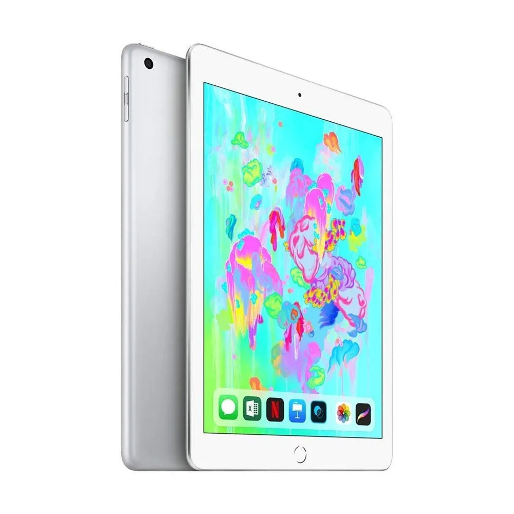 2018 Apple iPad 9.7-inch Tablet (Wi-Fi Only) A1893 - 128GB/Silver (MR7K2LL/A)