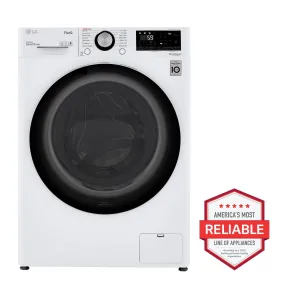 2.4 cu.ft. Smart wi-fi Enabled Compact Front Load All-In-One Washer/Dryer Combo with Built-In Intelligence - (WM3555HWA)