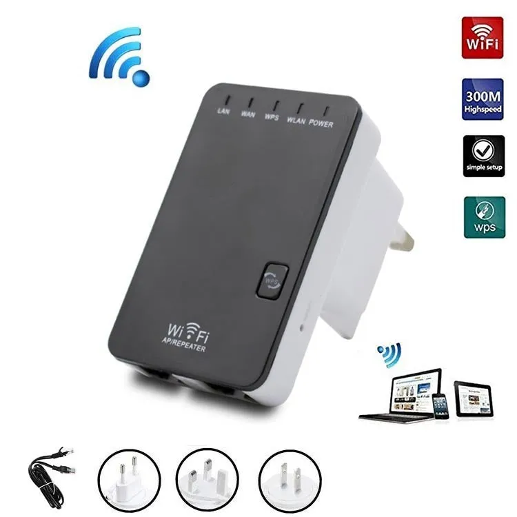 300M Wireless WiFi Signal Repeater Amplifier