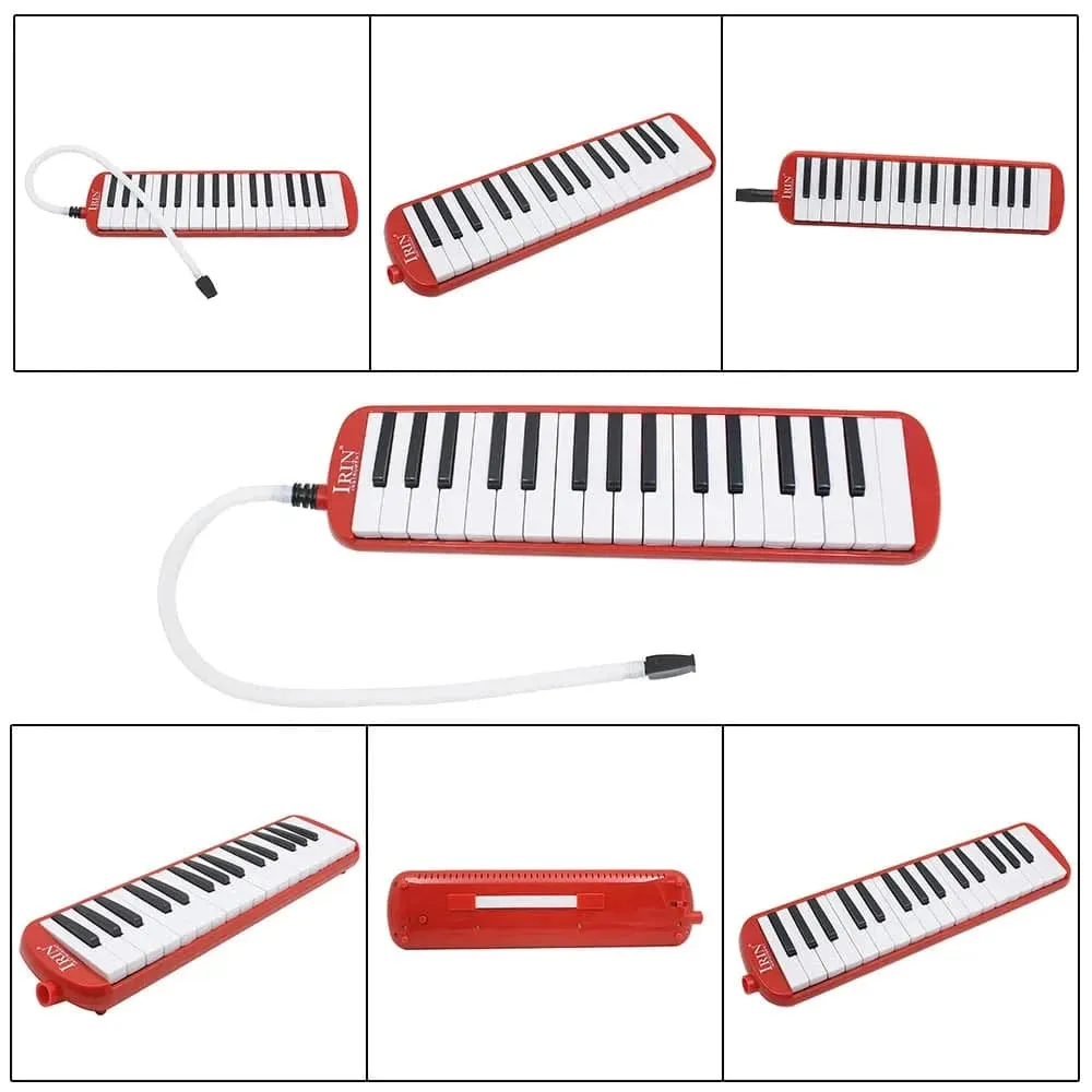 32 Piano Keys Melodica Musical Education Instrument for Beginner Kids Children Gift with Carrying Bag