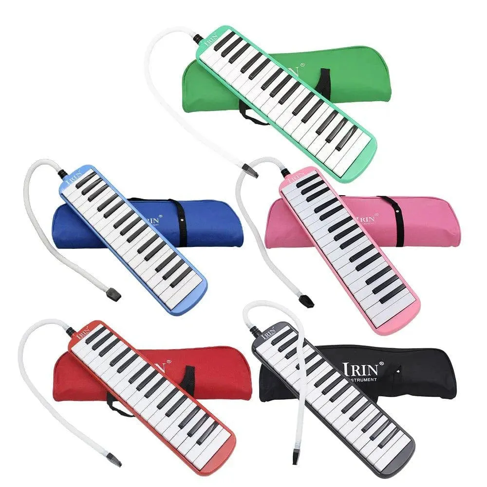 32 Piano Keys Melodica Musical Education Instrument for Beginner Kids Children Gift with Carrying Bag