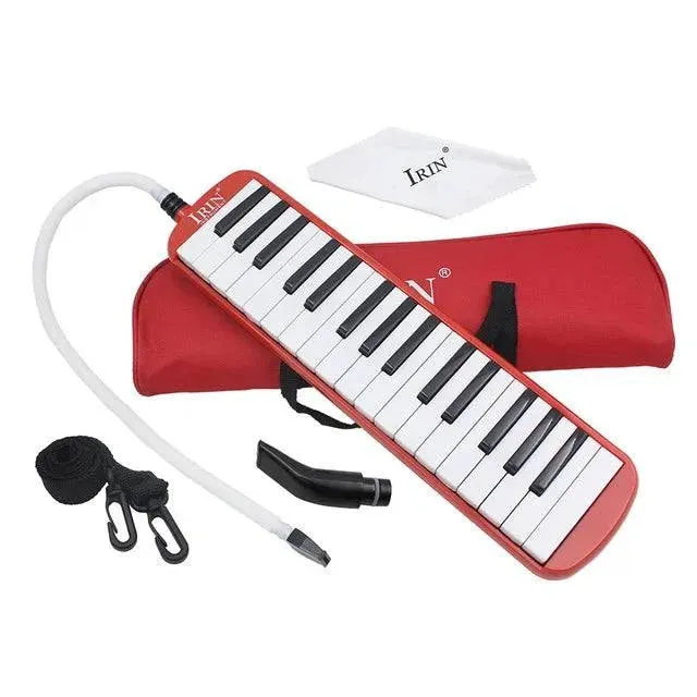 32 Piano Keys Melodica Musical Education Instrument for Beginner Kids Children Gift with Carrying Bag