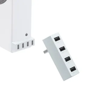 4 Ports USB Hub 2.0 for Xbox Series S-White(XS01)