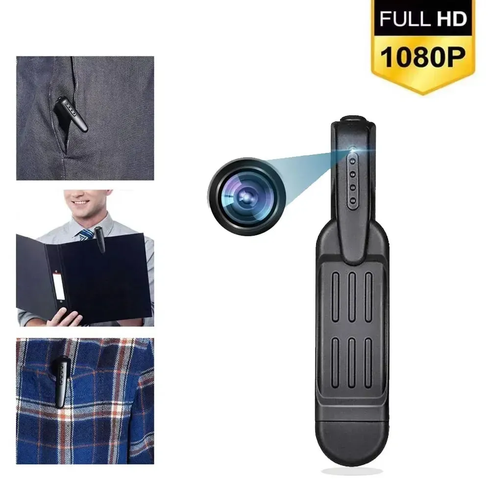 4K HD WiFi Mini Wearable Camera with Night Vision, Hotspot, & Color Screen | Police Cam ideal for cycling, driving, sports, & adventure