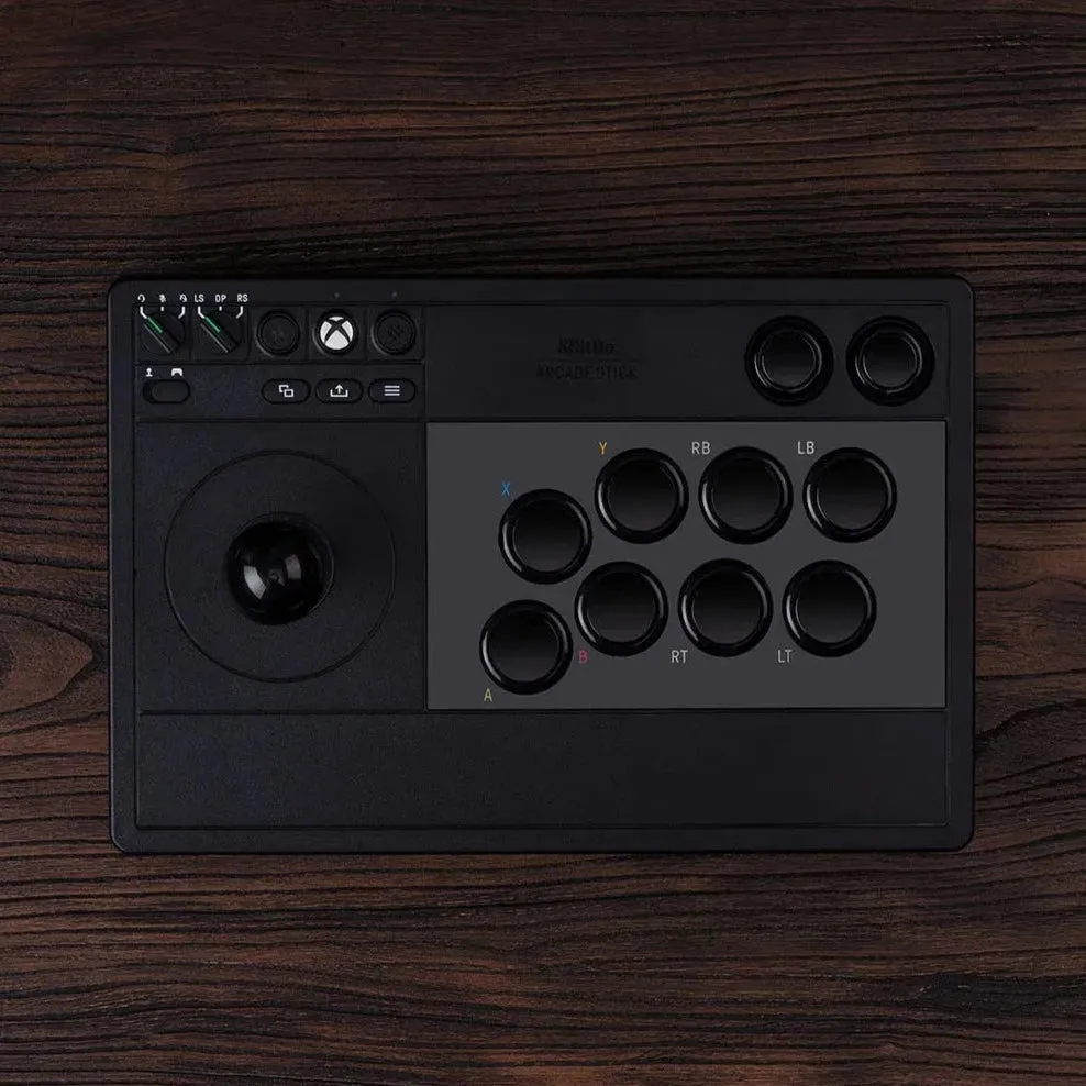 8BitDo Arcade Stick for Xbox Series X/S/One: Turbo & Macro Functions. 2.4G and USB Wired Connectivity