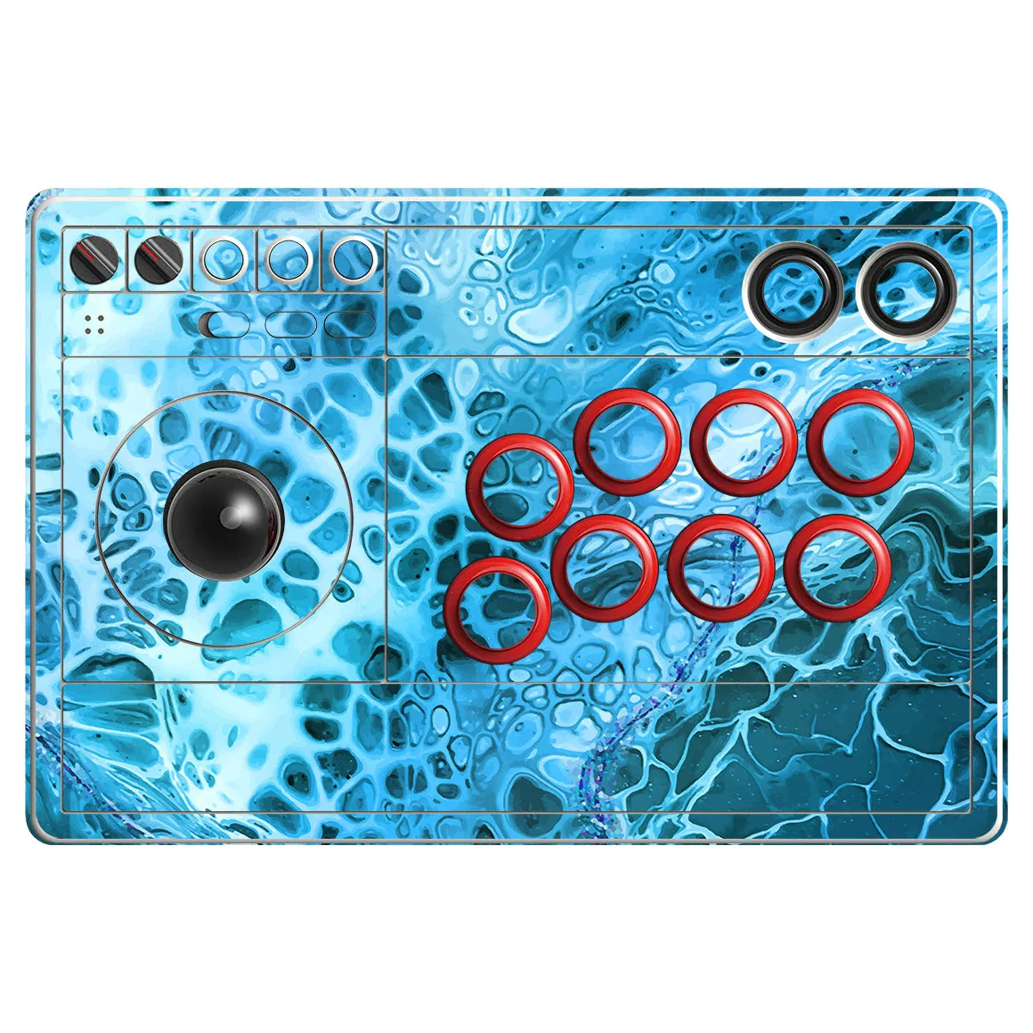 8Bitdo Arcade Stick Oil Paint Series Skins