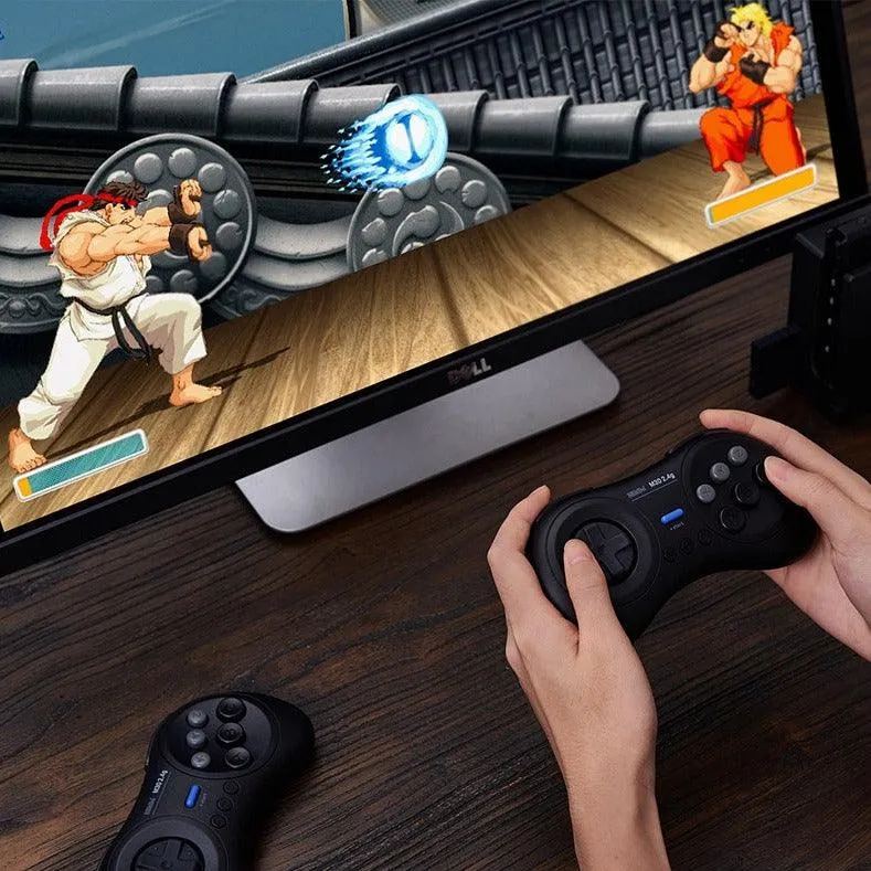 8BitDo M30 👉USB👈 2.4G Wireless Gamepad: For Sega Genesis Mini and Mega Drive Mini