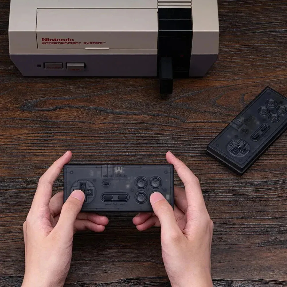 8BitDo N30 NT 2.4G Wireless Gamepad: For the Original NES. Play on your console wirelessly