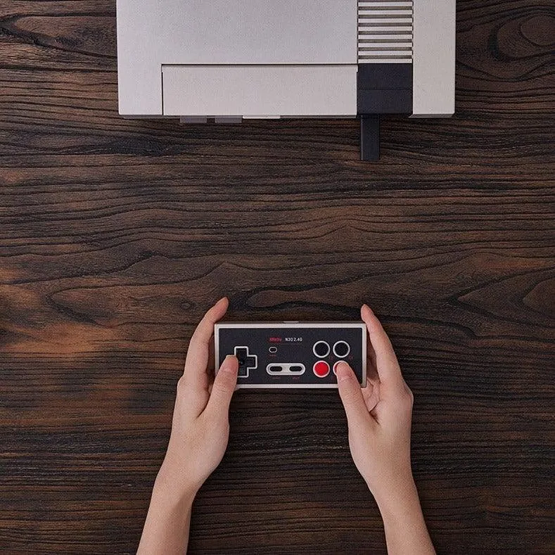 8BitDo N30 NT 2.4G Wireless Gamepad: For the Original NES. Play on your console wirelessly