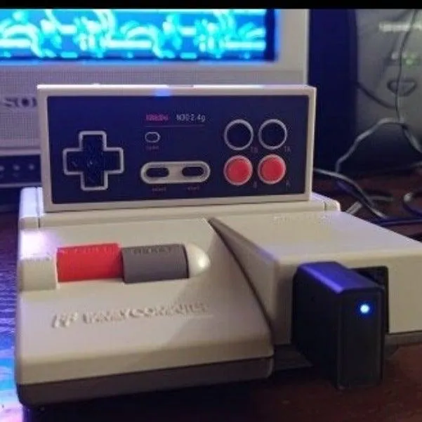 8BitDo N30 NT 2.4G Wireless Gamepad: For the Original NES. Play on your console wirelessly