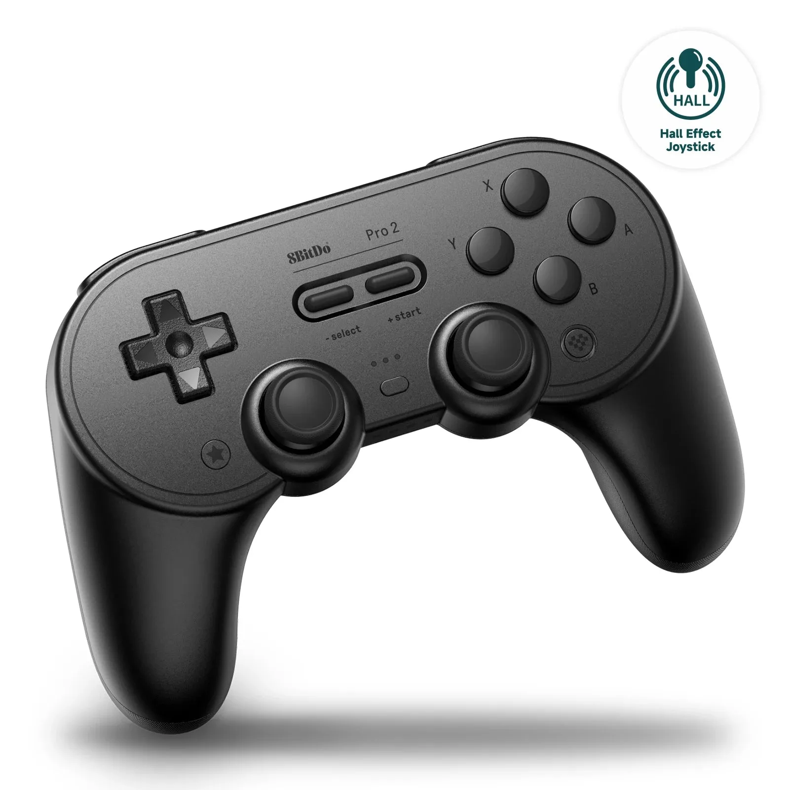 8BitDo Pro 2 Bluetooth Controller: HALL version. For Nintendo Switch, PC, MacOS, Android, Steam, Pi