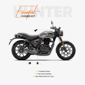 ADV TRIBE The Essential Combo Kit of 3 Accessories for Royal Enfield Hunter 350