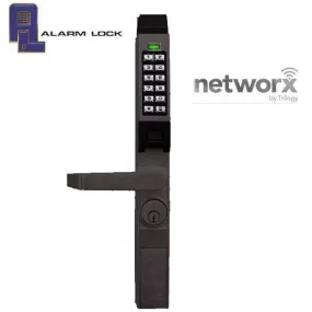 Alarm Lock Trilogy - PDL1300NW - Narrow-Stile Digital PROX Keypad Lever Lock - Networx - 10B - Oil Rubbed Bronze