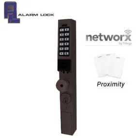 Alarm Lock Trilogy - PDL1350NW - Narrow-Stile Digital PROX Keypad Knob Lock - Networx - 10B - Oil Rubbed Bronze