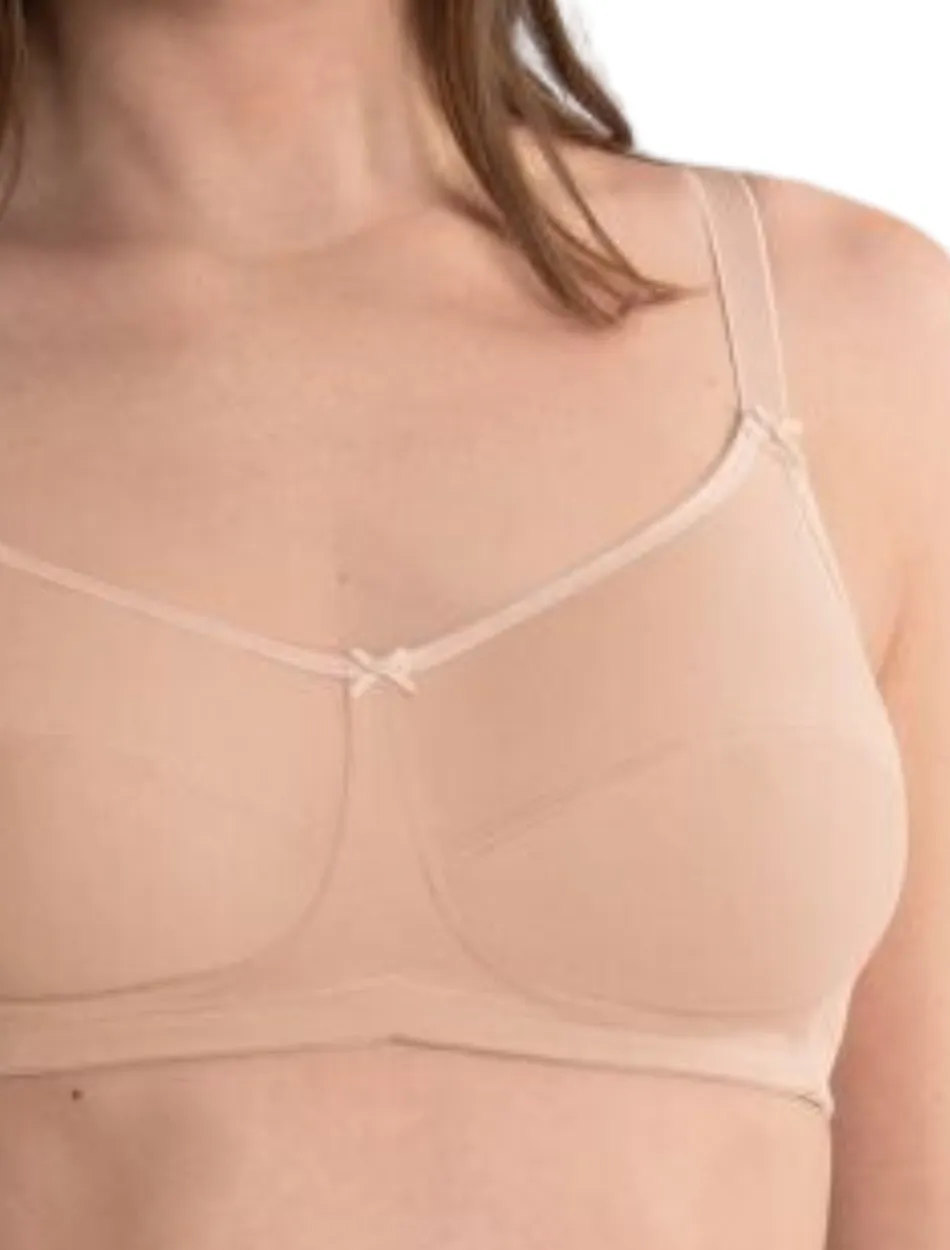 Anita Allie Cotton Mastectomy Bra, Skin | Sand Anita Mastectomy Bra | Cotton Mastectomy Bra | Anita Pocketed Bra