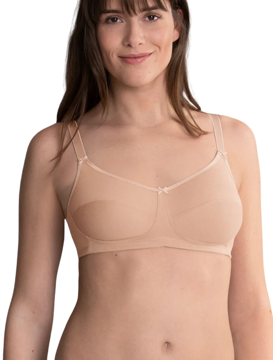 Anita Allie Cotton Mastectomy Bra, Skin | Sand Anita Mastectomy Bra | Cotton Mastectomy Bra | Anita Pocketed Bra