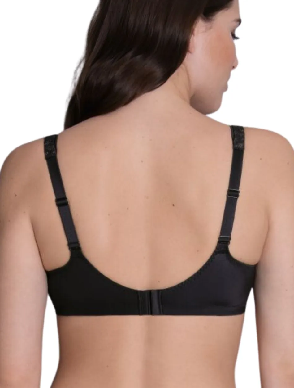 Anita Selena Mastectomy Bra  Wire Free Black | Black Anita Mastectomy Bra | Black Padded Mastectomy Bras