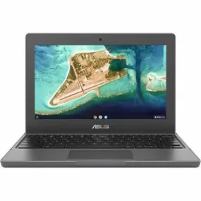 Asus Chromebook CR1 CR1100CKA-YZ142T 11.6" Touchscreen Rugged Chromebook - HD - Intel Celeron N5100 - 4 GB - 32 GB Flash Memory - Dark Gray