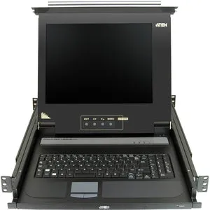 Aten 17" Single-Rail LCD Integrated Console-TAA Compliant