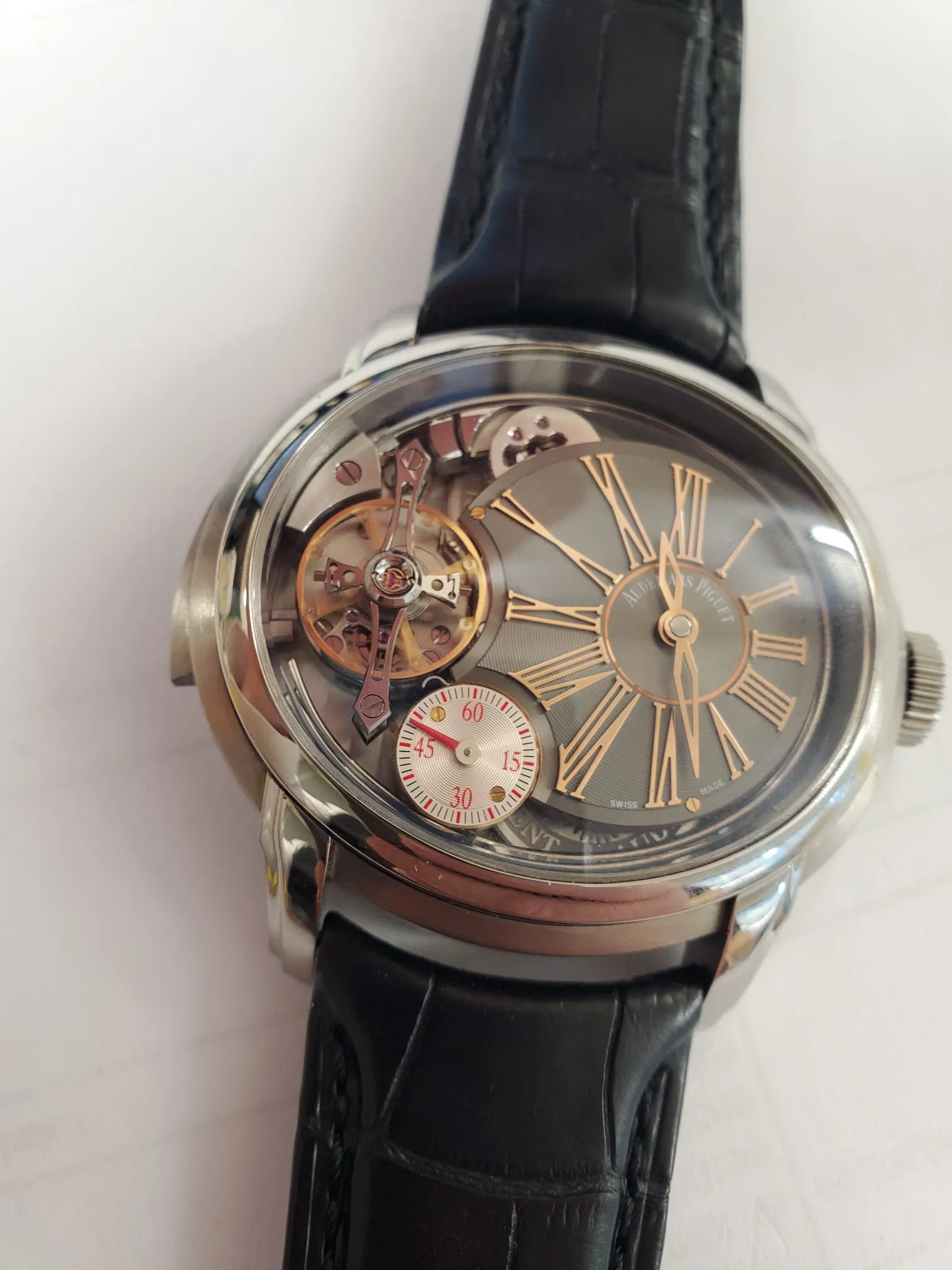 Audemars Piguet Millenary Minute Repeater 26371TI.OO.D002CR.01