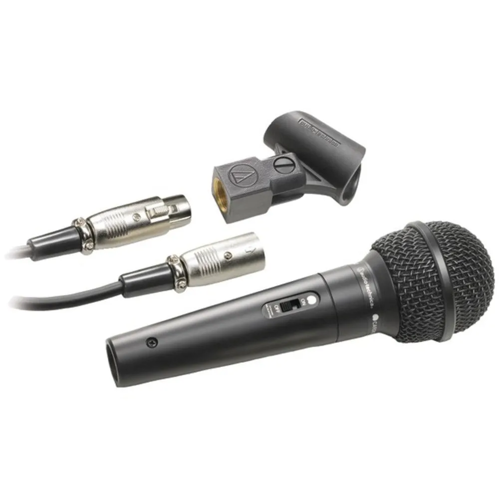 Audio-Technica ATR-1500 ATR Series Dynamic Vocal/Instrument Microphone (Cardioid, ATR1500)