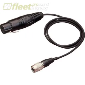 Audio Technica XLRW Xlr Adaptor Cable For Wireless At Transmitters