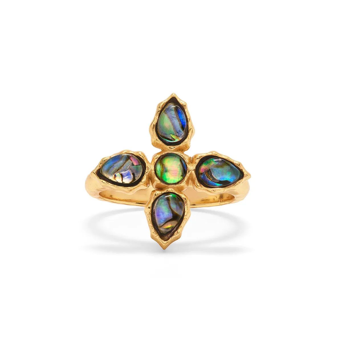 Aurora Ring, Size 6 - Abalone