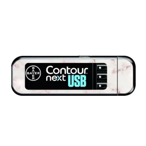 Bayer Contour Next USB Vinyl Sticker (Marble Dreams)