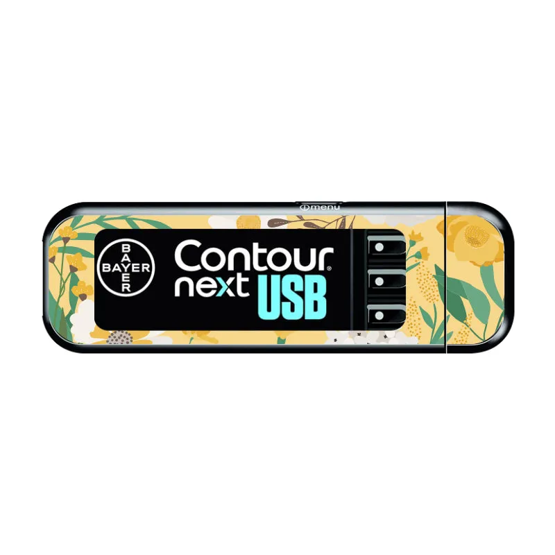 Bayer Contour Next USB Vinyl Sticker (Summer Fields)