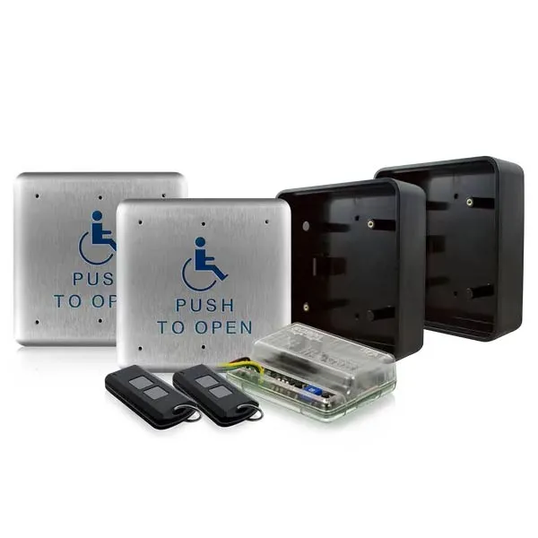 BEA - Wireless Wall Actuator Package - Square - 4.75" - 900 MHz