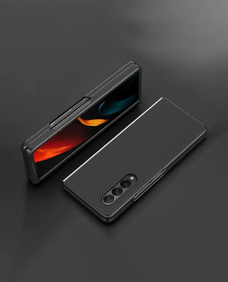 Black Air Skin Slim Case For Samsung Galaxy Z Fold 3