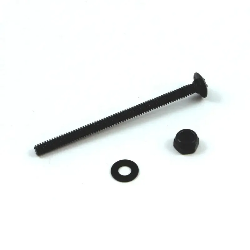 Black Powder Coated Carriage Bolt Kit for Trackballs