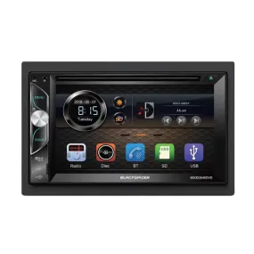 Blackspider BSDD2640DVD Double Din 6.2' CD/DVD/BT/AUX/USB Radio