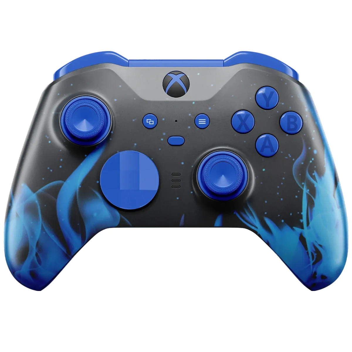 BLUE FIRE CORE XBOX ELITE SERIES 2 CUSTOM MODDED CONTROLLER