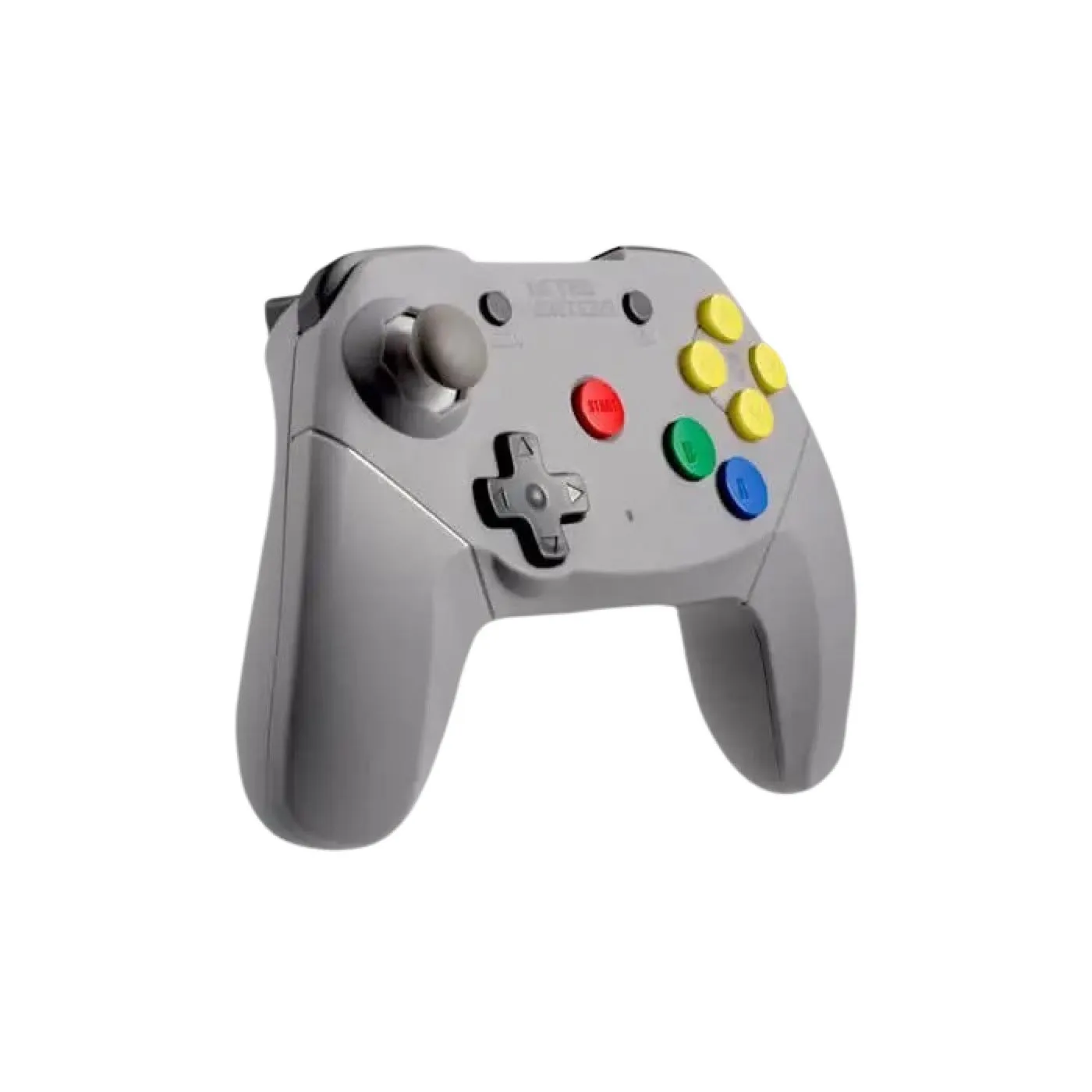 Brawler wireless 2.4G controller gamepad for Nintendo 64 [N64] - Grey | Retro Fighters