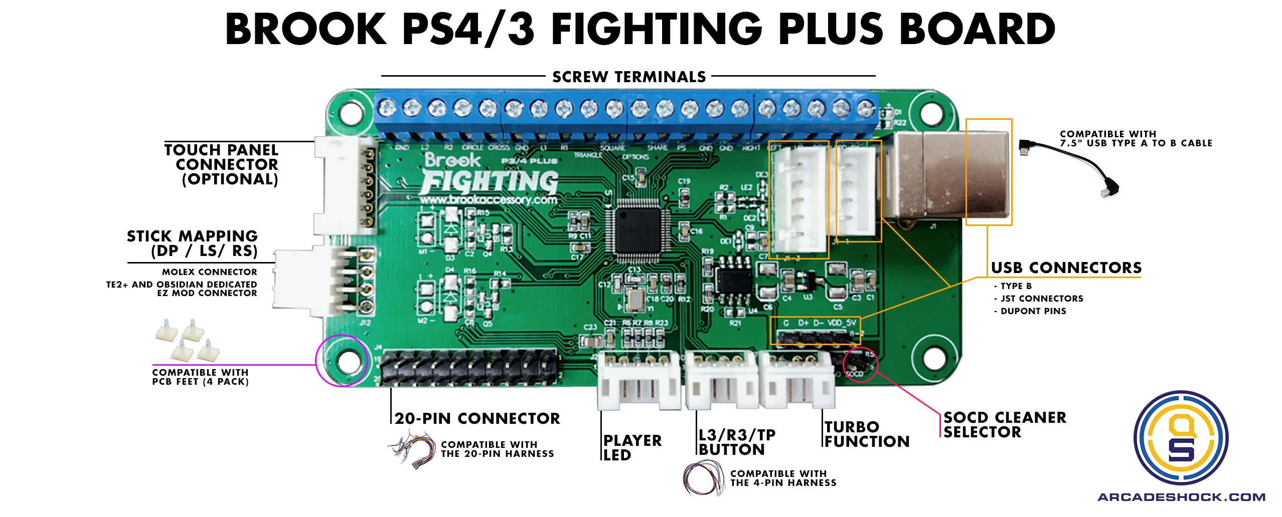 BROOK PS4 Fighting Board Plus [BLACK FRIDAY]