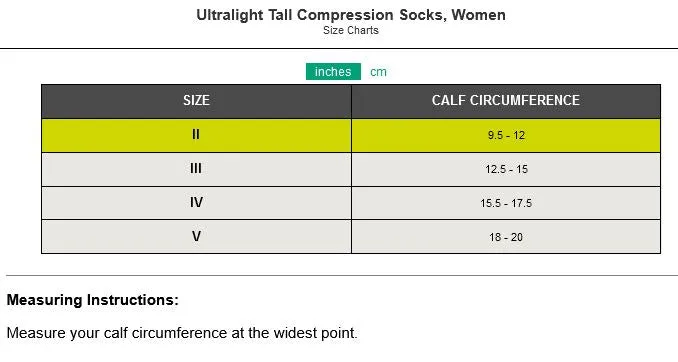 CEP Ultralight Tall Compression Socks, Women