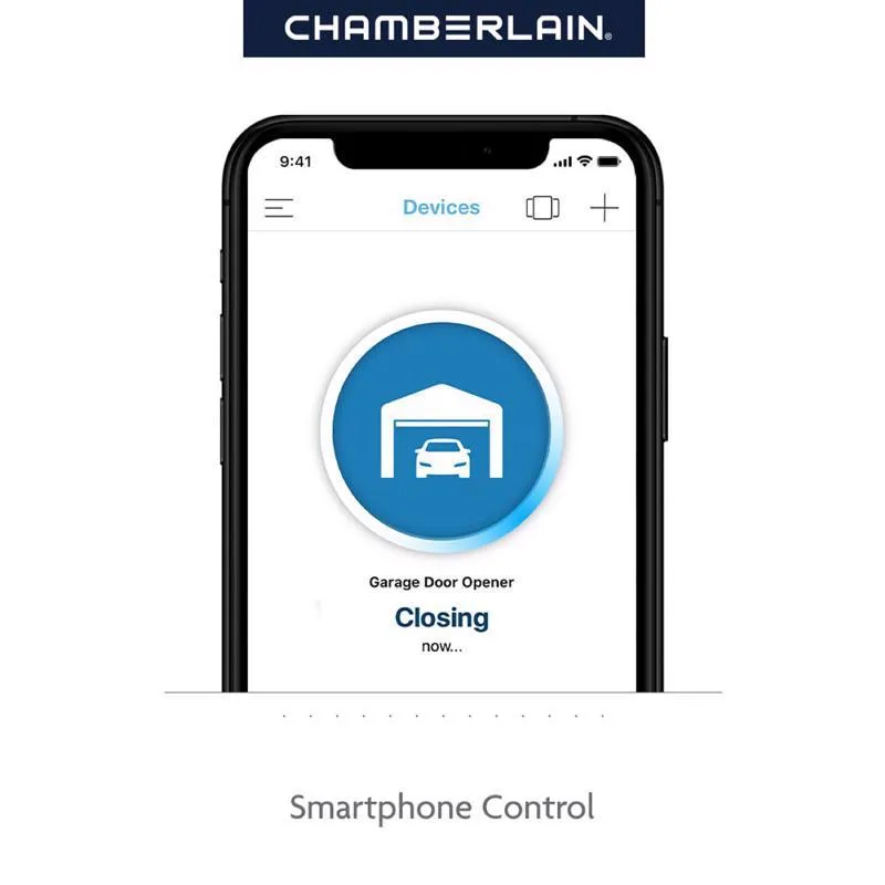 Chamberlain Smart Enabled 0.5 HP Belt Drive WiFi Compatible Smart-Enabled Garage Door Opener