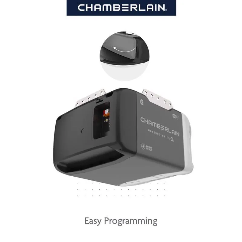 Chamberlain Smart Enabled 0.5 HP Belt Drive WiFi Compatible Smart-Enabled Garage Door Opener