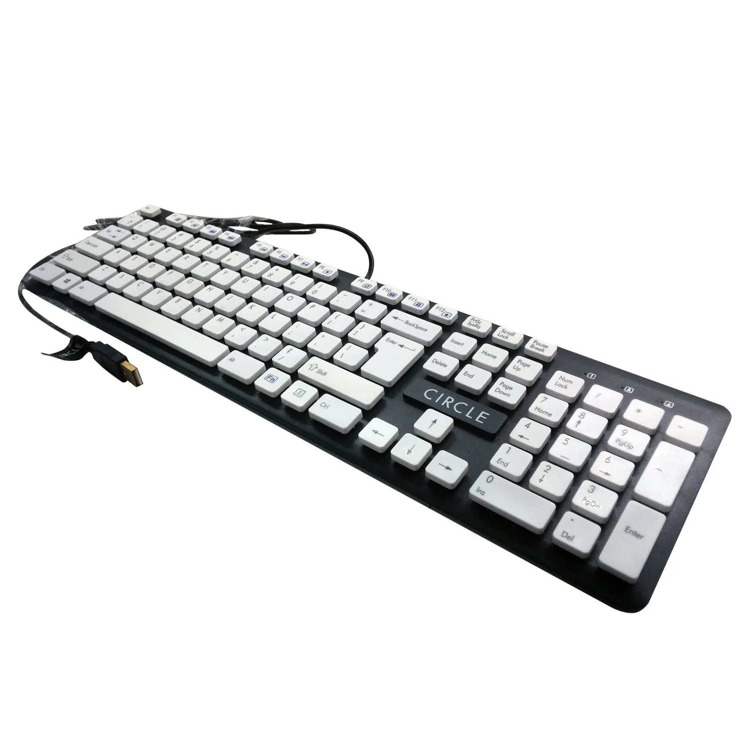 Circle Keyboard C-23 White