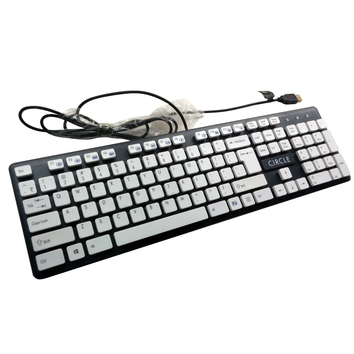 Circle Keyboard C-23 White