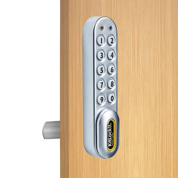 CodeLocks - KL1060 - NetCode Electronic Kit Lock - Locker Lock - Optional Handing - Silver