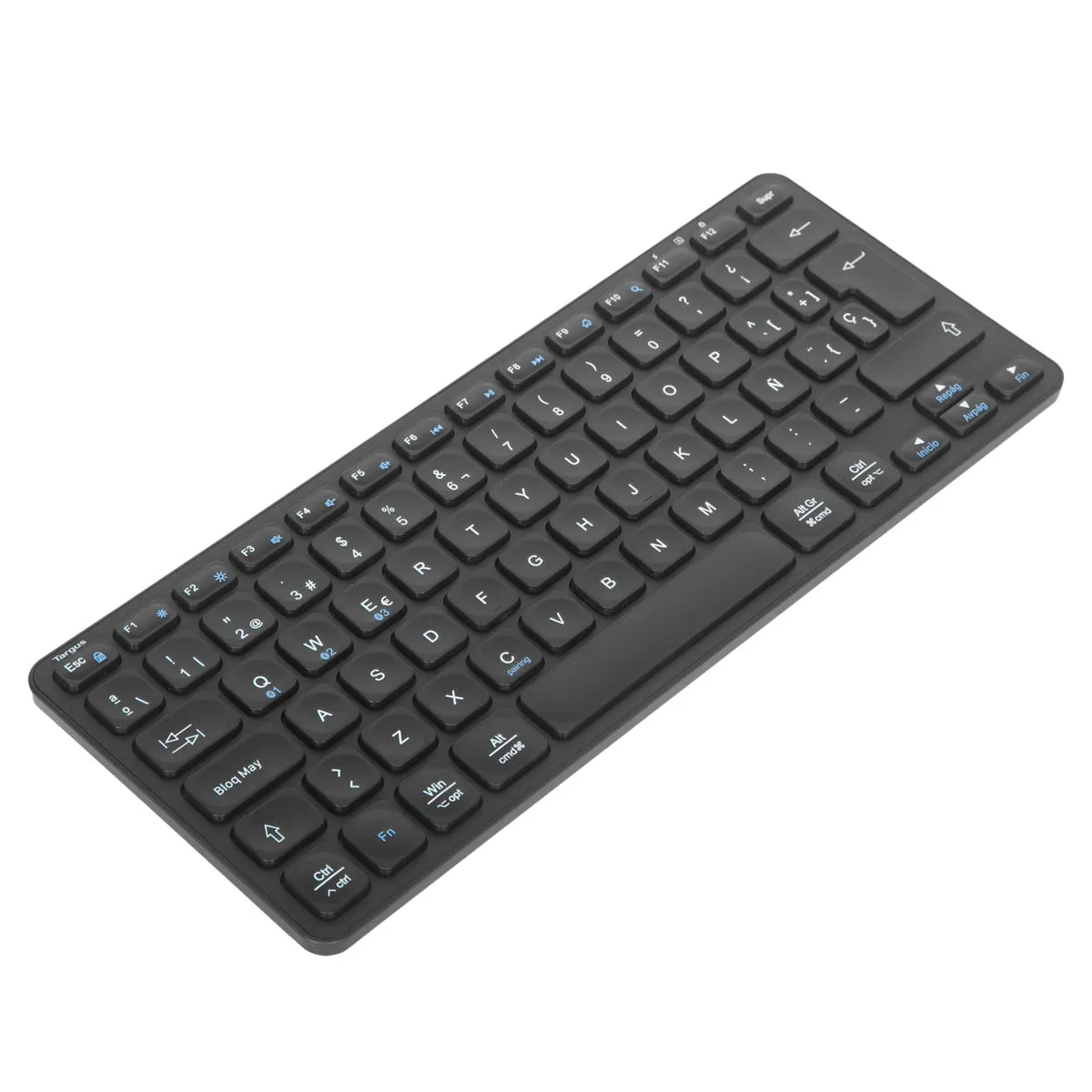 Compact Multi-Device Bluetooth® Antimicrobial Keyboard (ES)