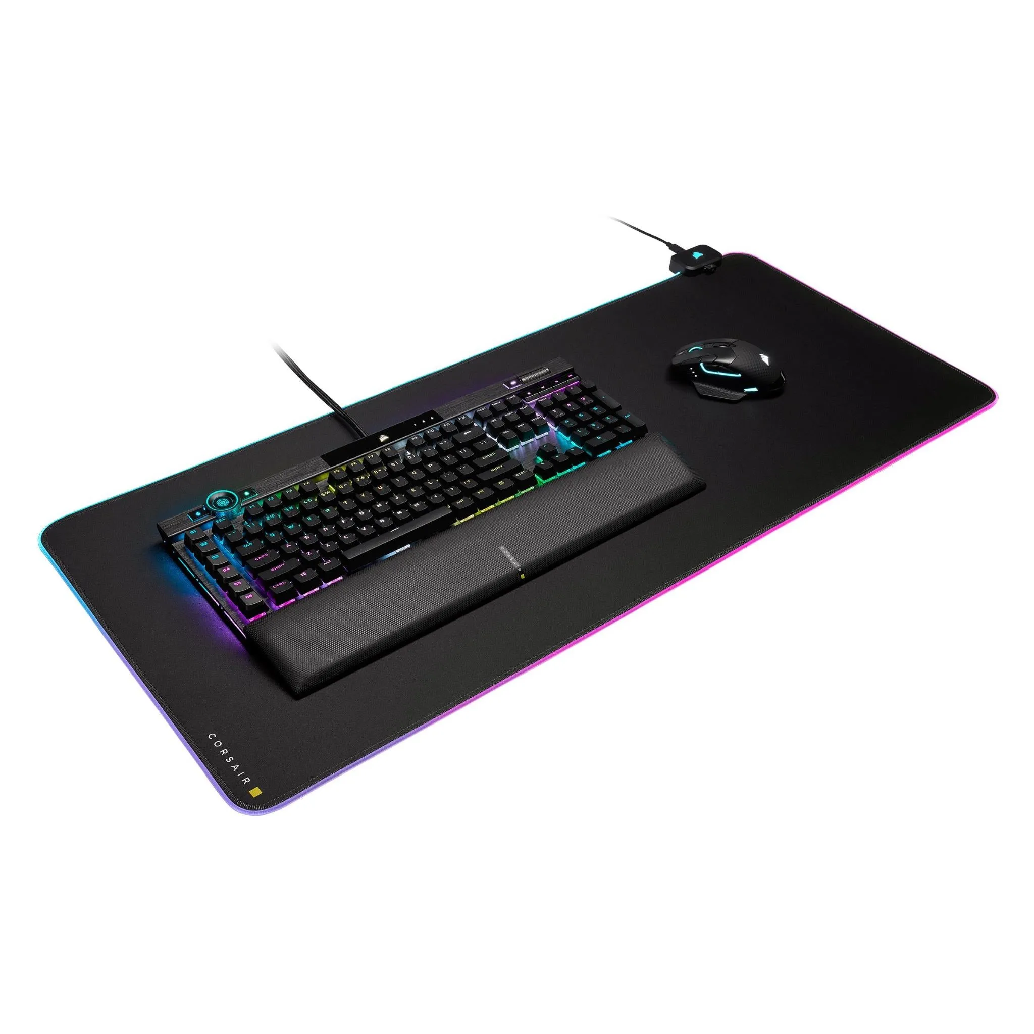 CORSAIR MM700 RGB Extended Gaming Mouse Pad (Black)