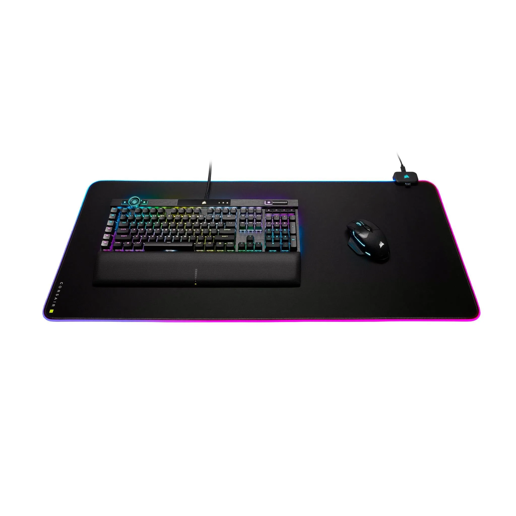 CORSAIR MM700 RGB Extended Gaming Mouse Pad (Black)