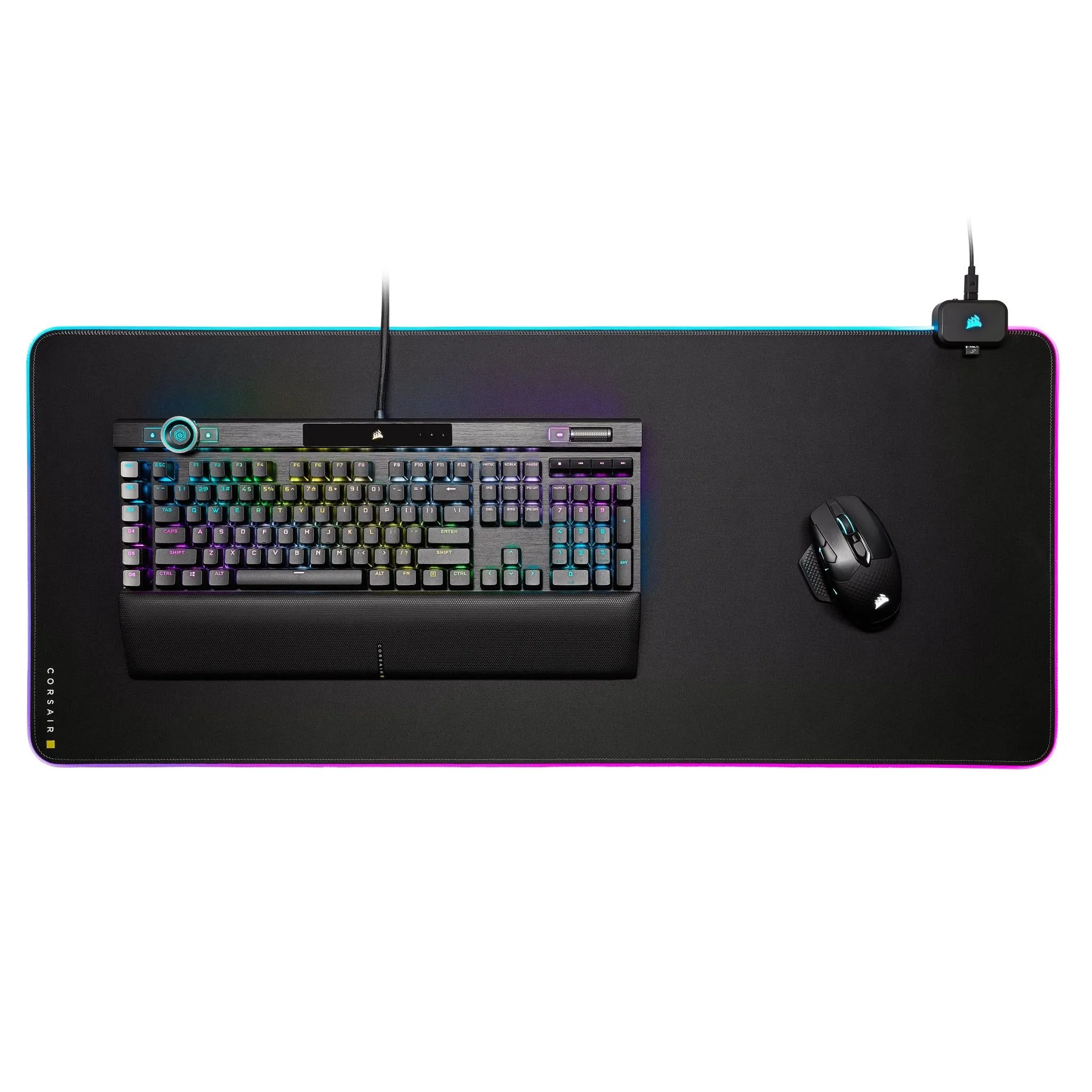 CORSAIR MM700 RGB Extended Gaming Mouse Pad (Black)