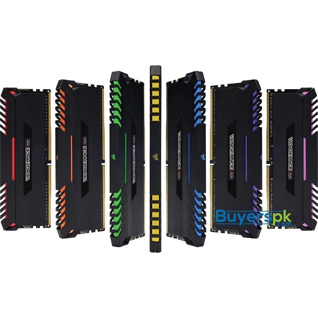 Corsair Vengeance Rgb 16gb (2x8gb) Ddr4 3200mhz C16 Desktop Memory - Black