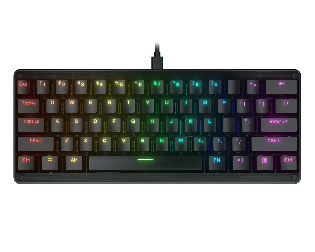 Cougar Puri Mini RGB Mechanical Gaming Keyboard (Red Switch) 機械式遊戲鍵盤(紅軸)