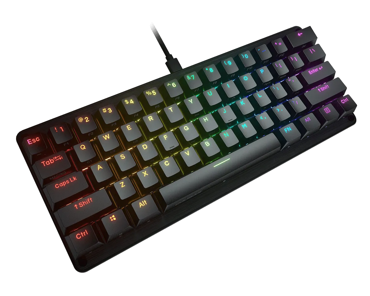 Cougar Puri Mini RGB Mechanical Gaming Keyboard (Red Switch) 機械式遊戲鍵盤(紅軸)